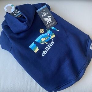 Life is Good chillin dog sweater